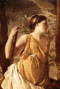 POUSSIN, Nicolas The Inspiration of the Poet (detail) af china oil painting artist